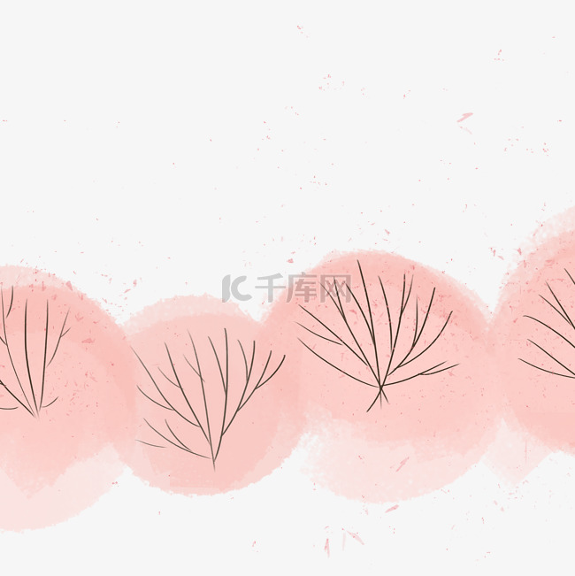 粉色植物