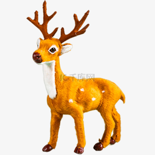 圣诞节小鹿玩偶