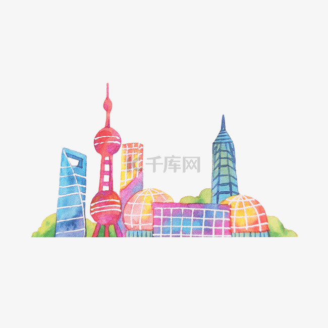 城市地标建筑上海