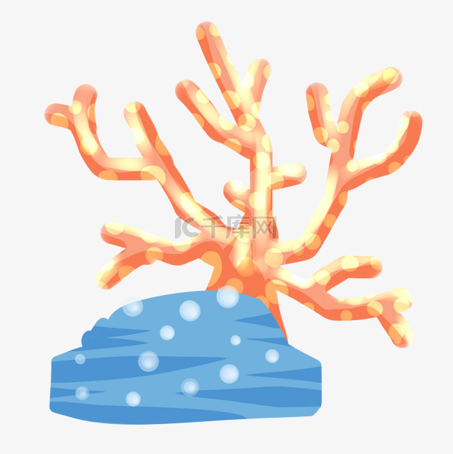 海洋生物卡通水母