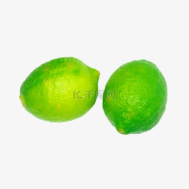两个水果柠檬
