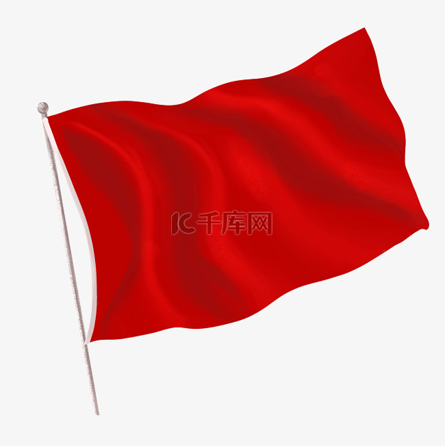 党建红色旗子