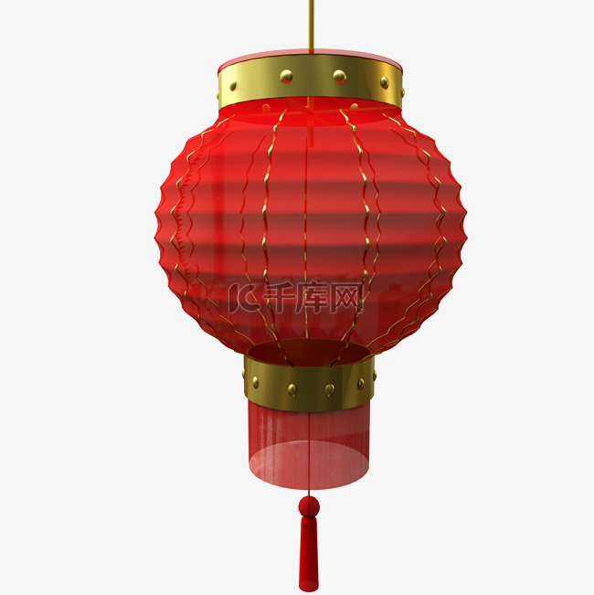 春节装饰圆灯笼