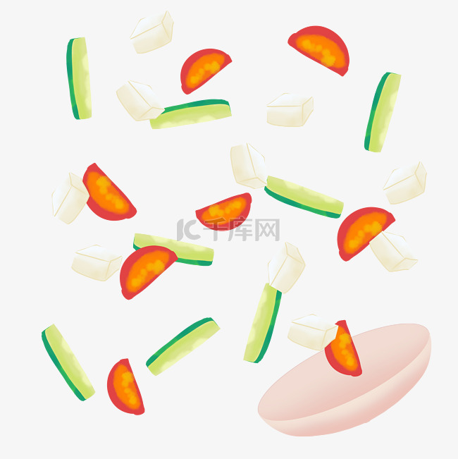 蔬菜沙拉西红柿