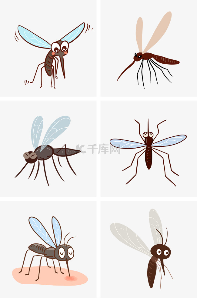 卡通拟人蚊子组图1