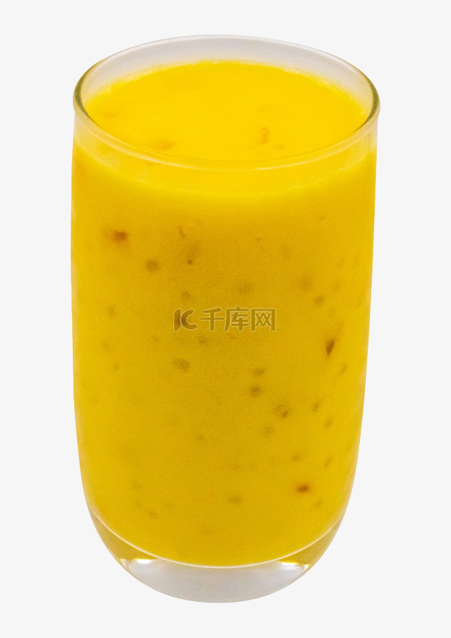 黄色西米芒果汁