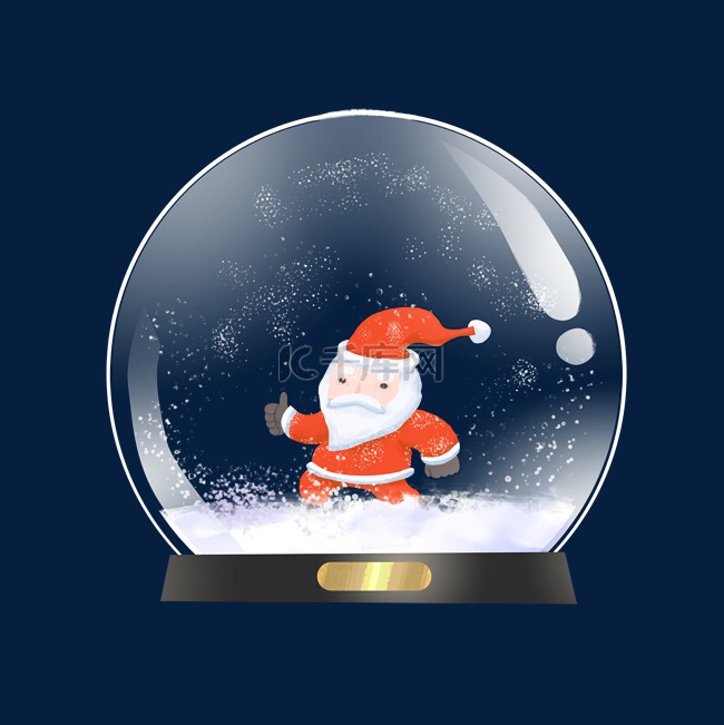 圣诞老人水晶球
