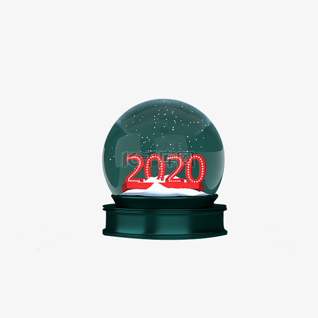 创意鼠年文字2020