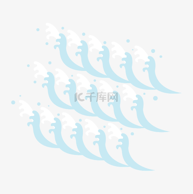 翻滚大海海浪