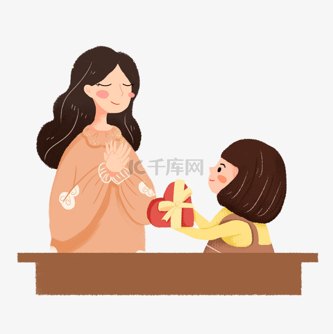 教师节学生送老师礼物素材