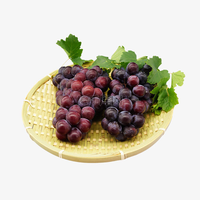 紫色葡萄水果