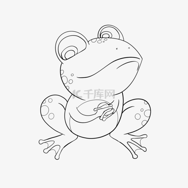 frog clipart bl