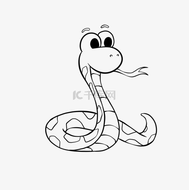 snake clipart b