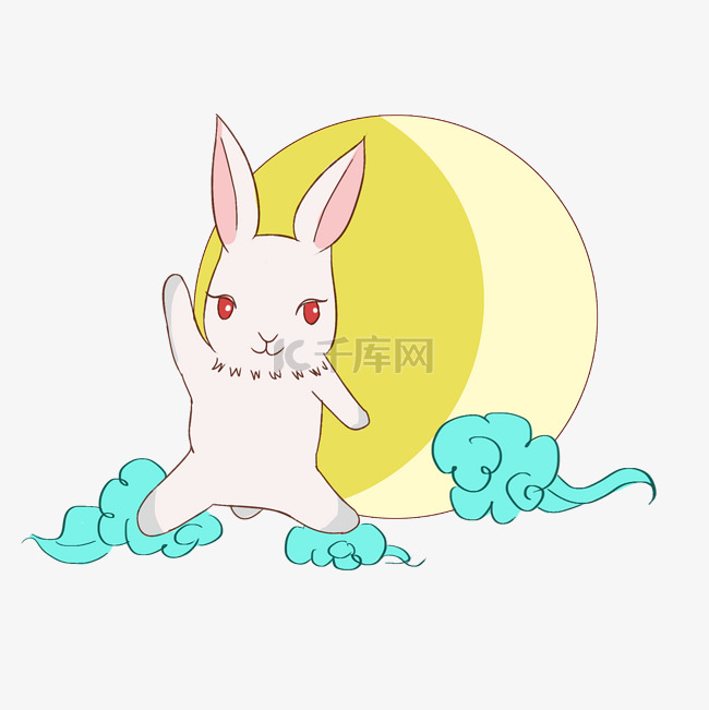 月亮中秋节玉兔