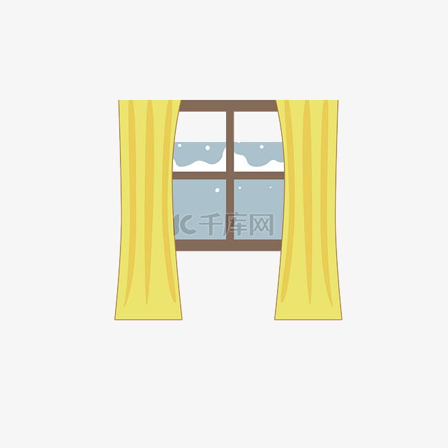 窗帘窗户