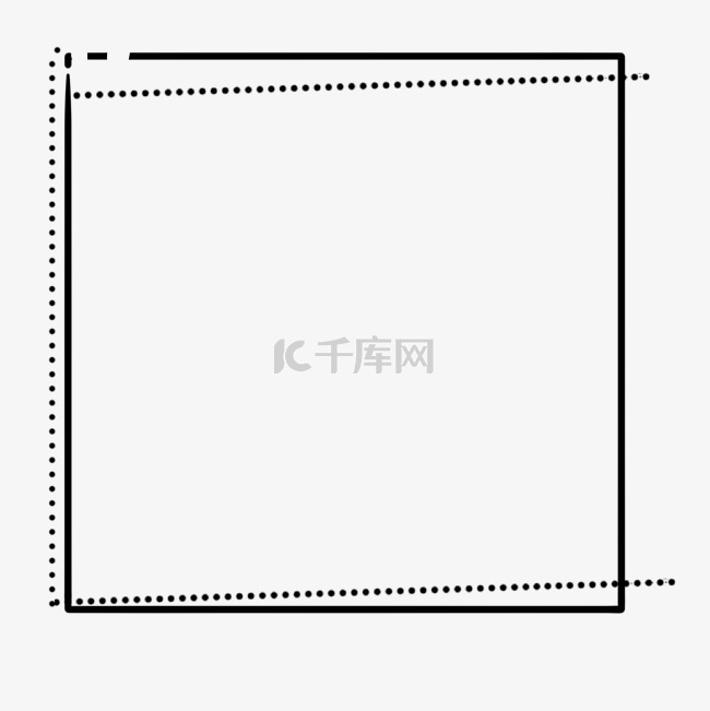 简约边框