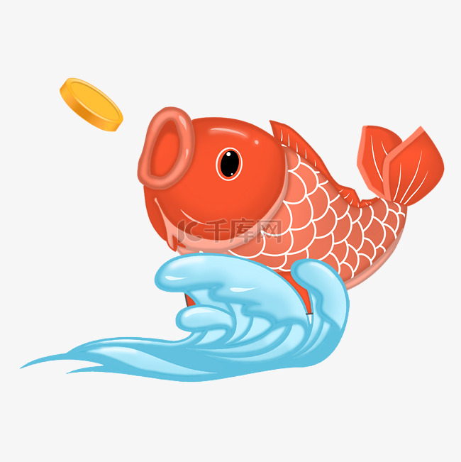 海浪锦鲤金鱼