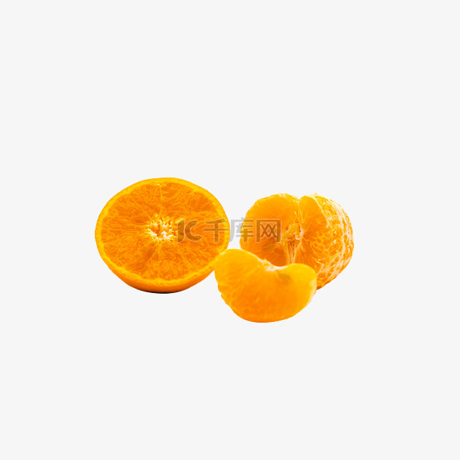 好看橘子水果