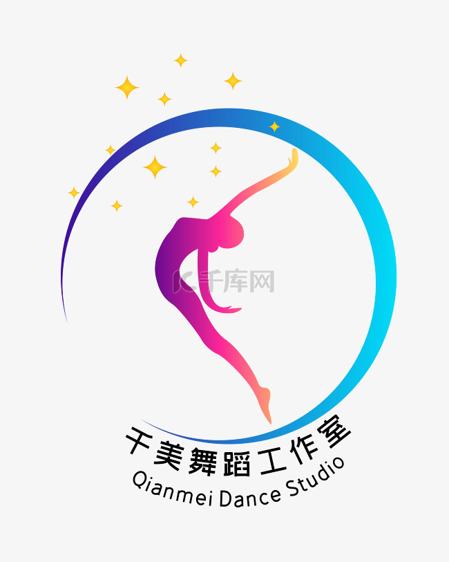 紫色舞蹈LOGO