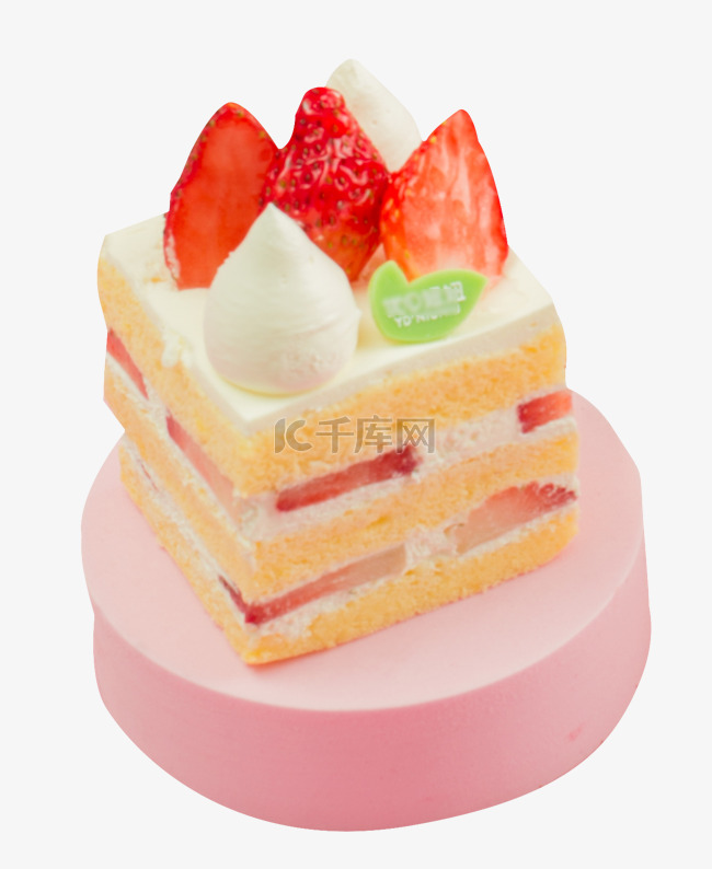草莓蛋糕奶油蛋糕生日蛋糕甜品糕