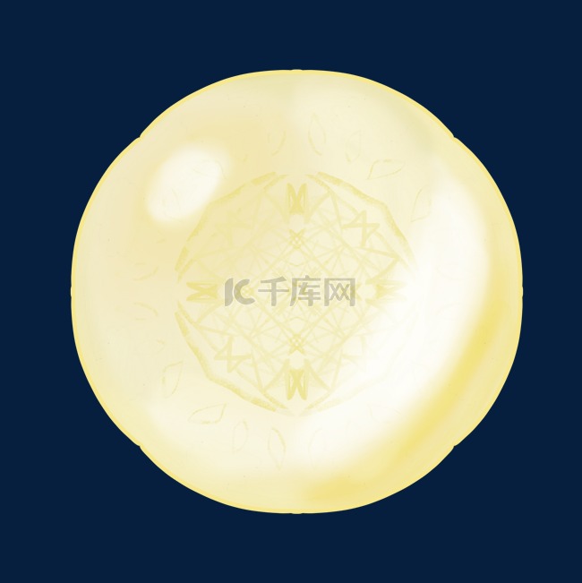 黄色玻璃珠设计插图