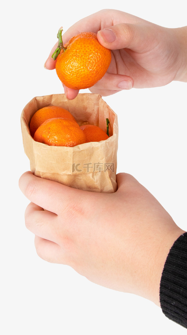 装橘子环保袋