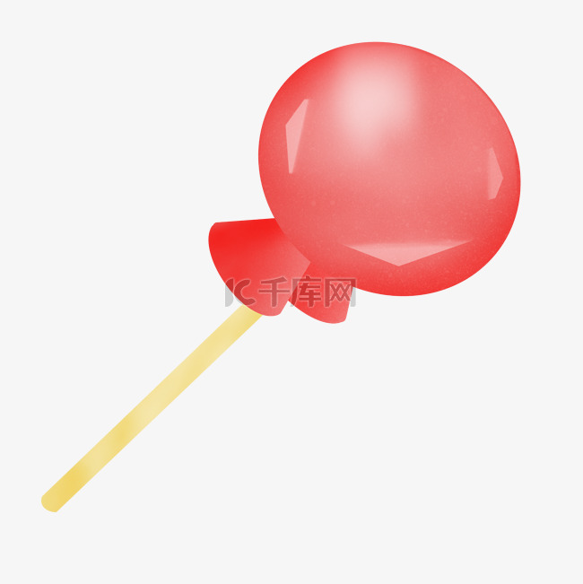 儿童节红色的气球