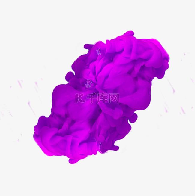 紫色粉末