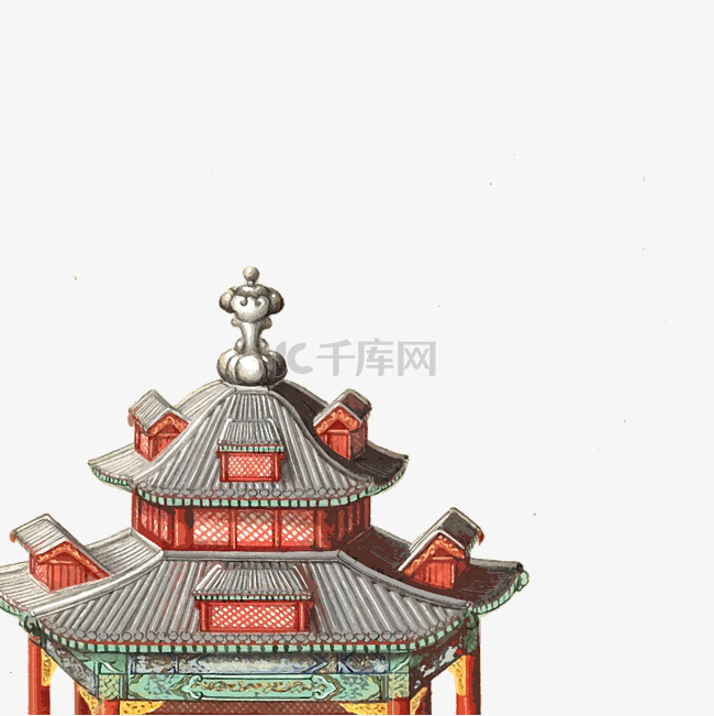 中国古典建筑屋檐装饰