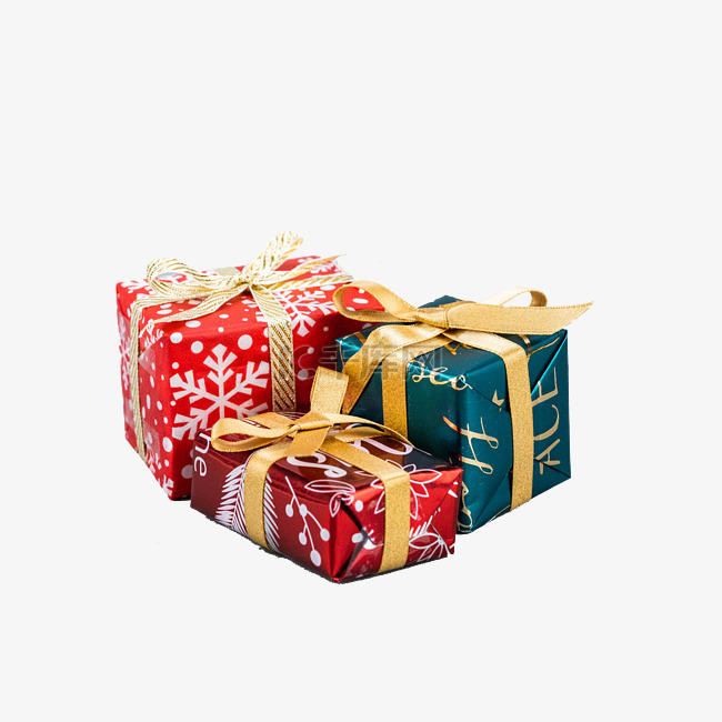 圣诞节快乐礼物盒