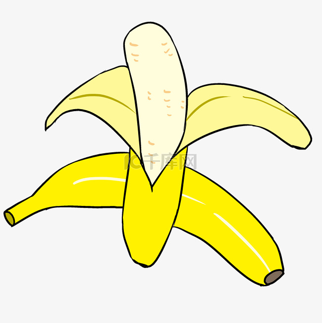 图案香蕉设计插图