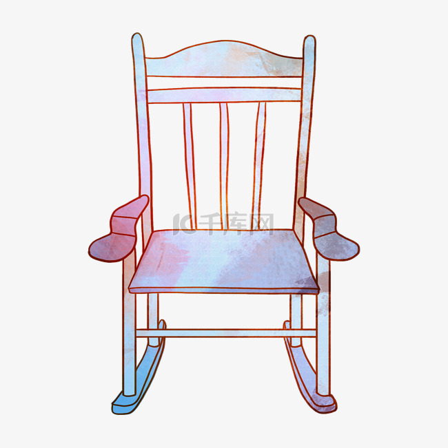 蓝色椅子 