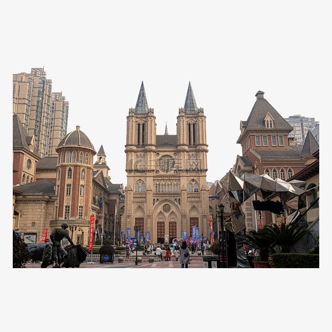 武汉城市建筑光谷大教堂