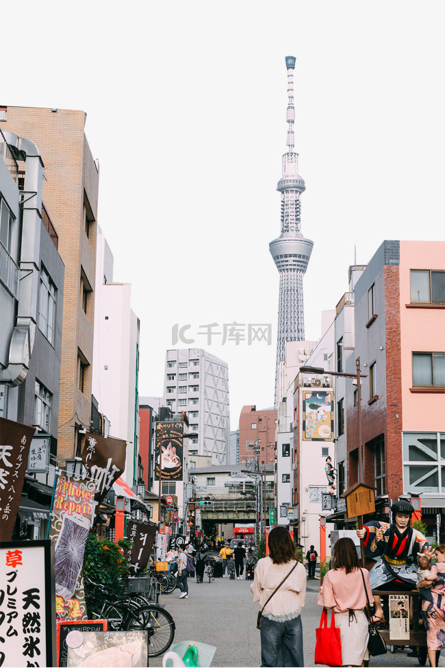 日本东京浅草寺街道