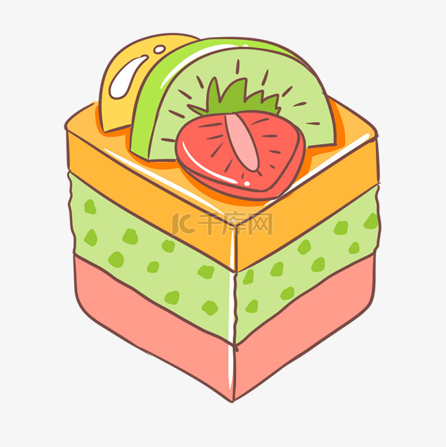 水果蛋糕糕点