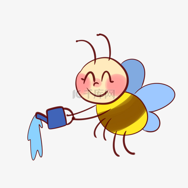 浇水小蜜蜂