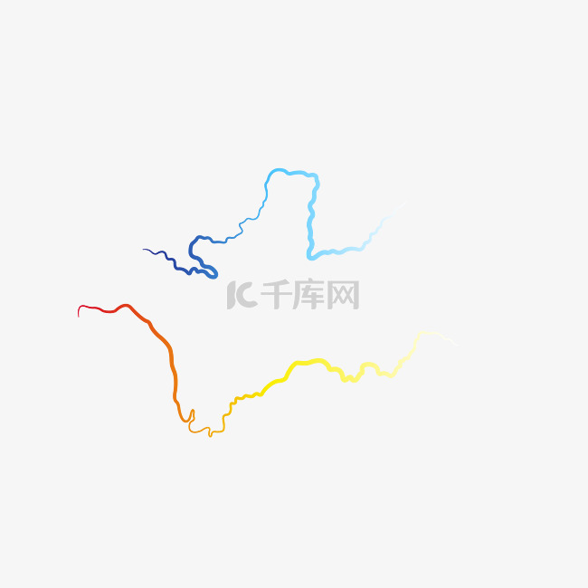 长江黄河流向图