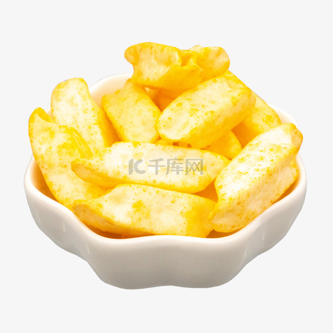 黄色薯条零食