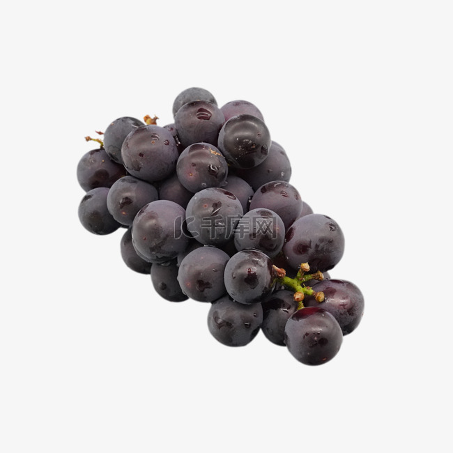 紫色圆形葡萄