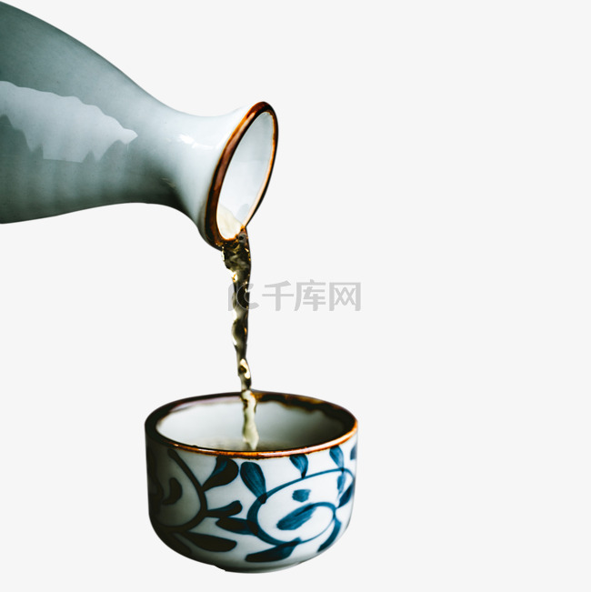 暗调倒茶