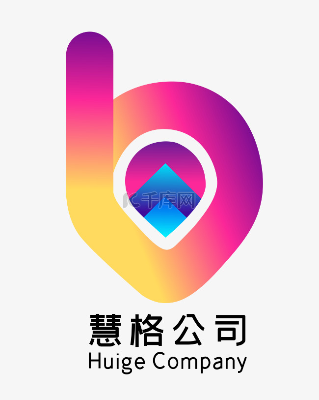 紫色渐变LOGO