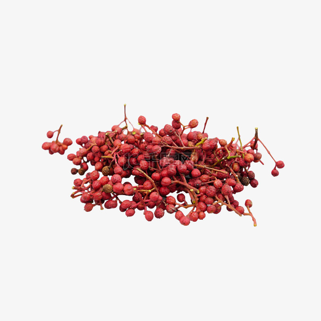 红色花椒食材