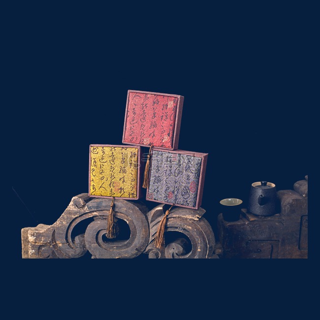 三个锦盒古代精致木盒