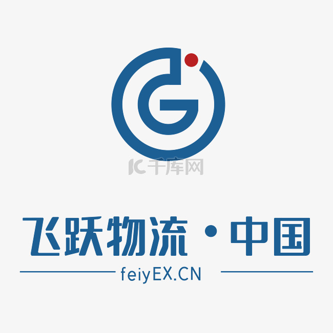 蓝色图形LOGO