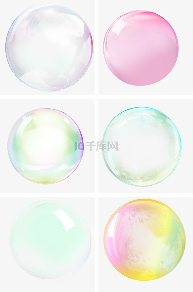 透明气泡玻璃球