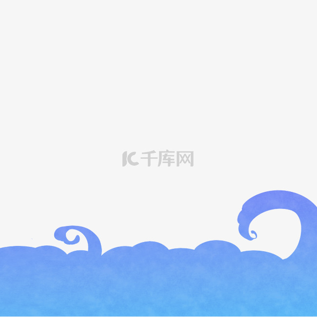 卡通海洋海浪下载