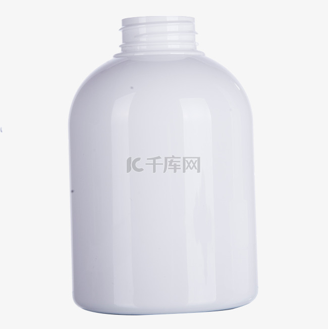 白色的塑料瓶子产品