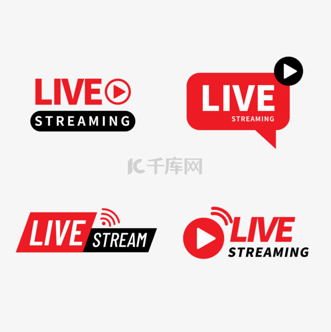 live streaming视频播放框