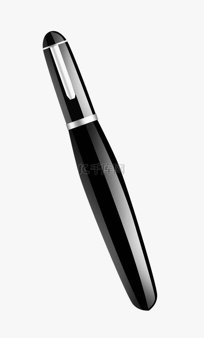 一支黑色钢笔