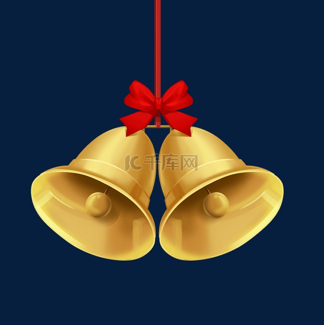 圣诞节铃铛挂饰
